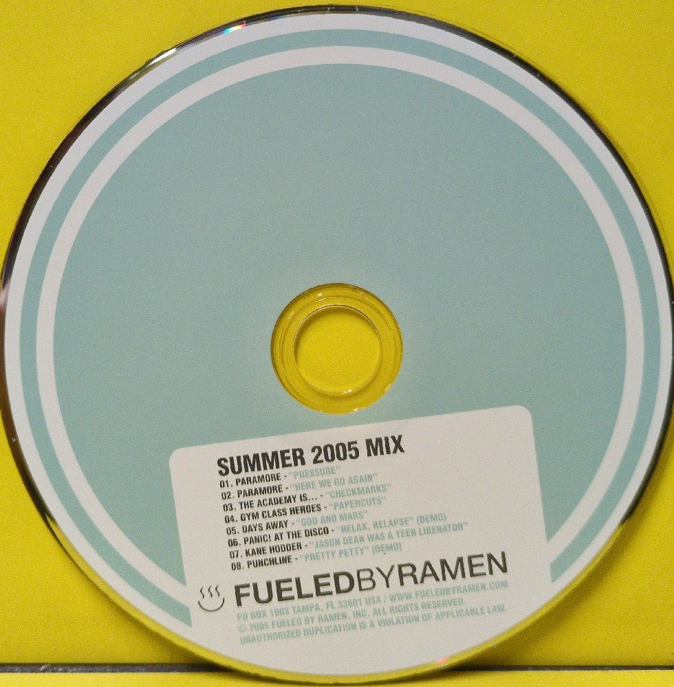 Various - Fueled By Ramen Summer 2005 Mix - 2005 - Used - VG++ - CDs