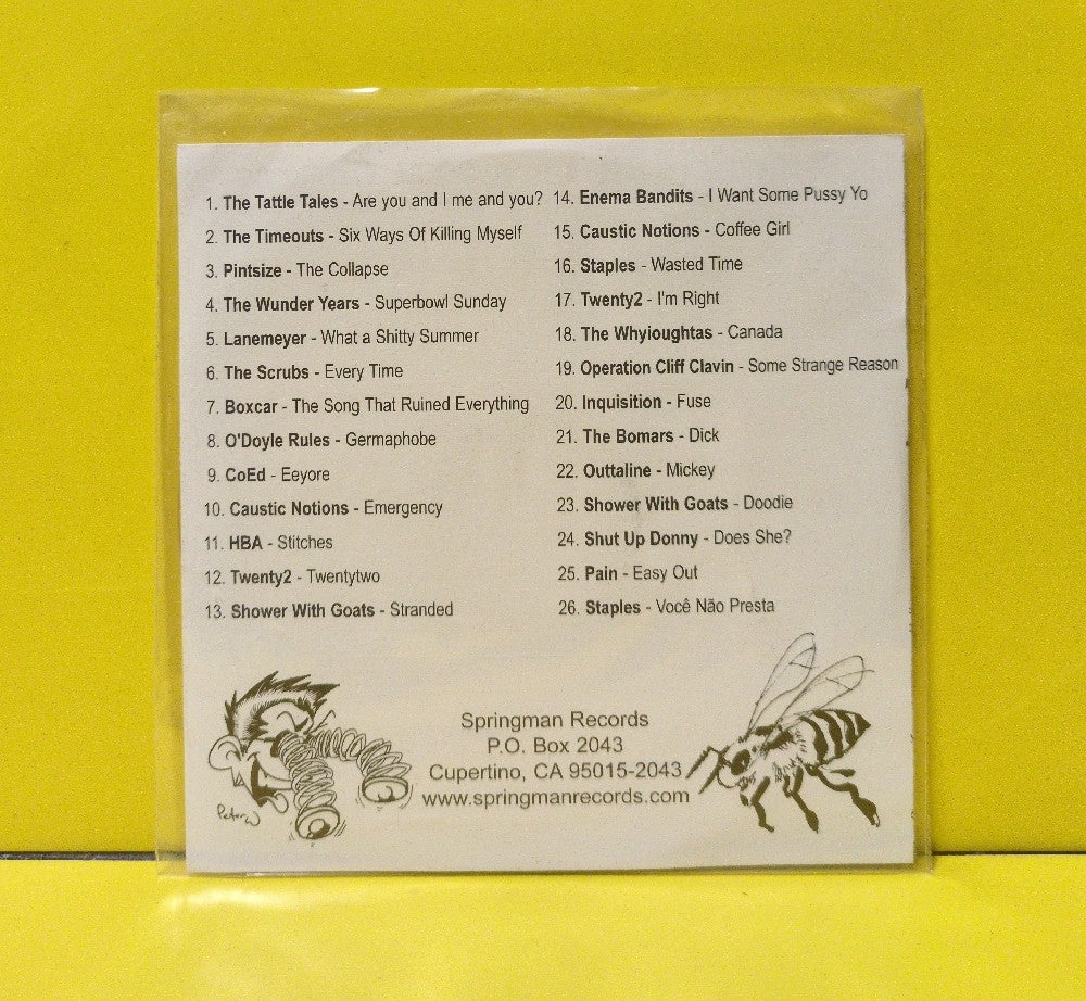 Various - Spring Really Sucks - 2003 - Used - VG++ - CDs - Reissue