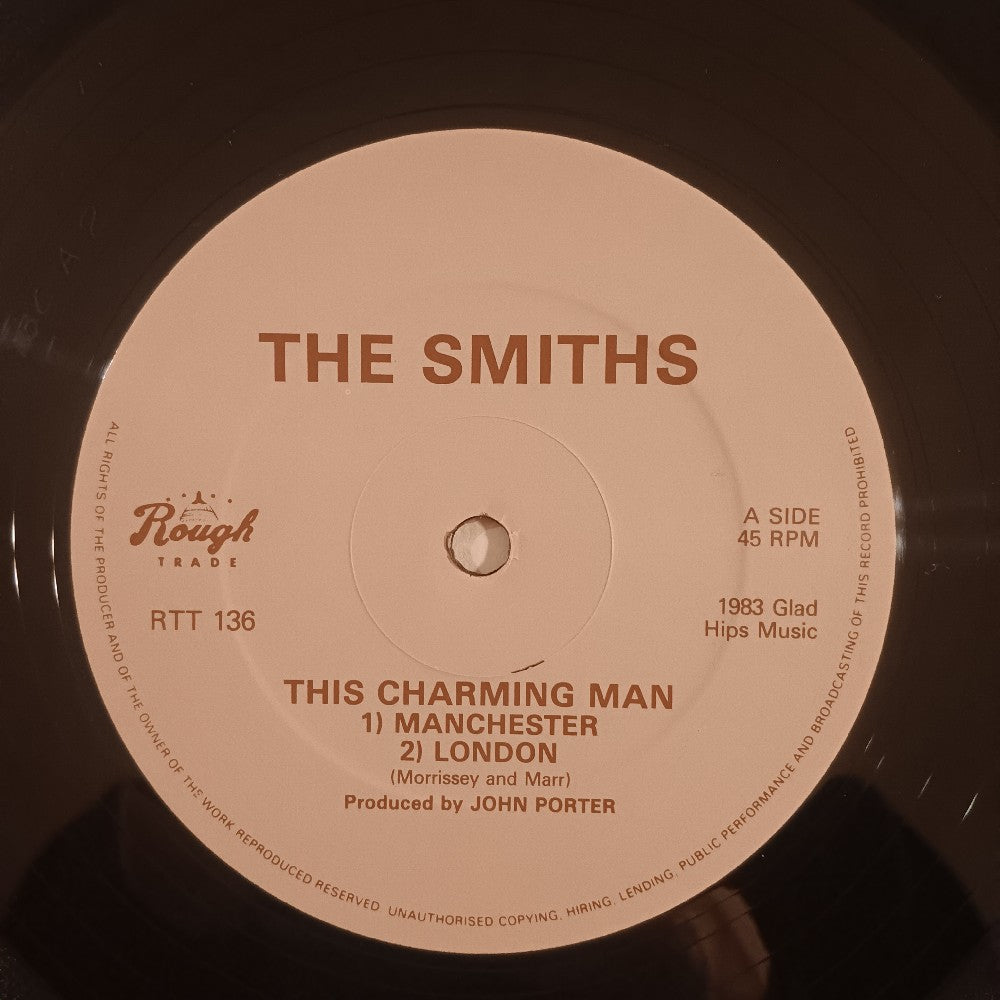 The Smiths - This Charming Man 12" OG UK DOME LOGO - 1983 - RTT 136 - Used - EX - Vinyl