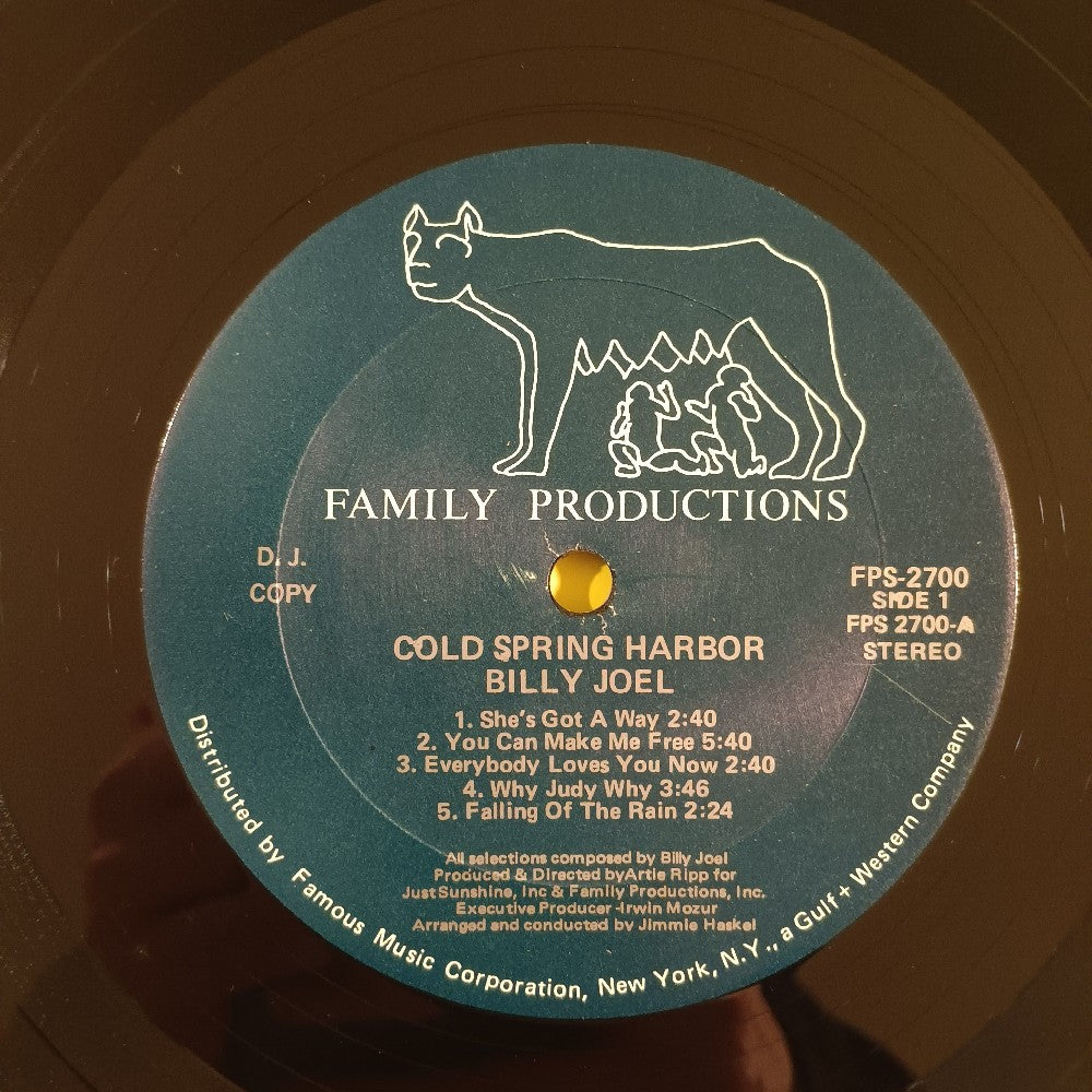 Billy Joel - Cold Spring Harbor PROMO - FPS 2700 - Used - VG++ - Vinyl