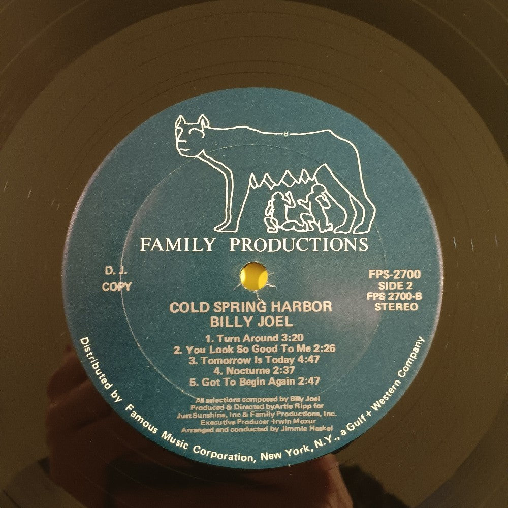 Billy Joel - Cold Spring Harbor PROMO - FPS 2700 - Used - VG++ - Vinyl