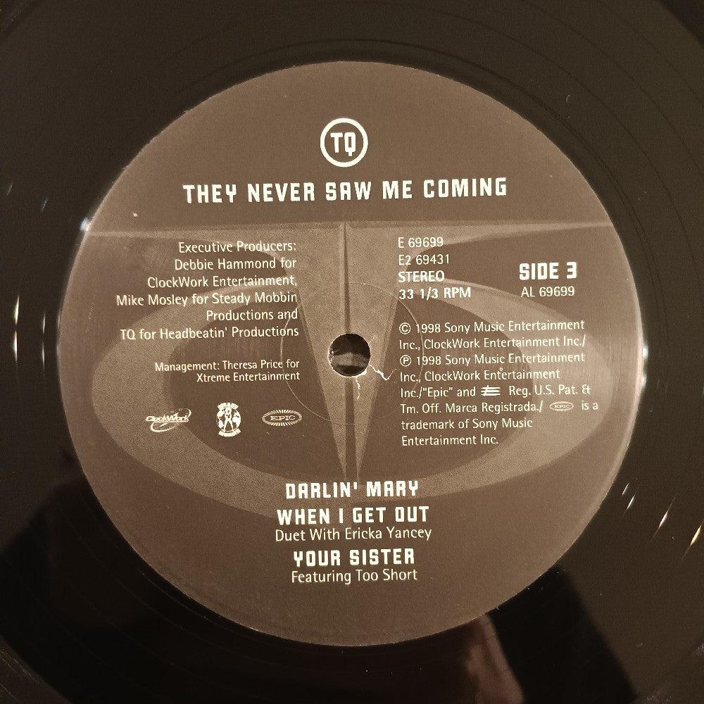 TQ - They Never Saw Me Coming 2LP - 1998 - E2 69431 - Used - VG++ - Vinyl