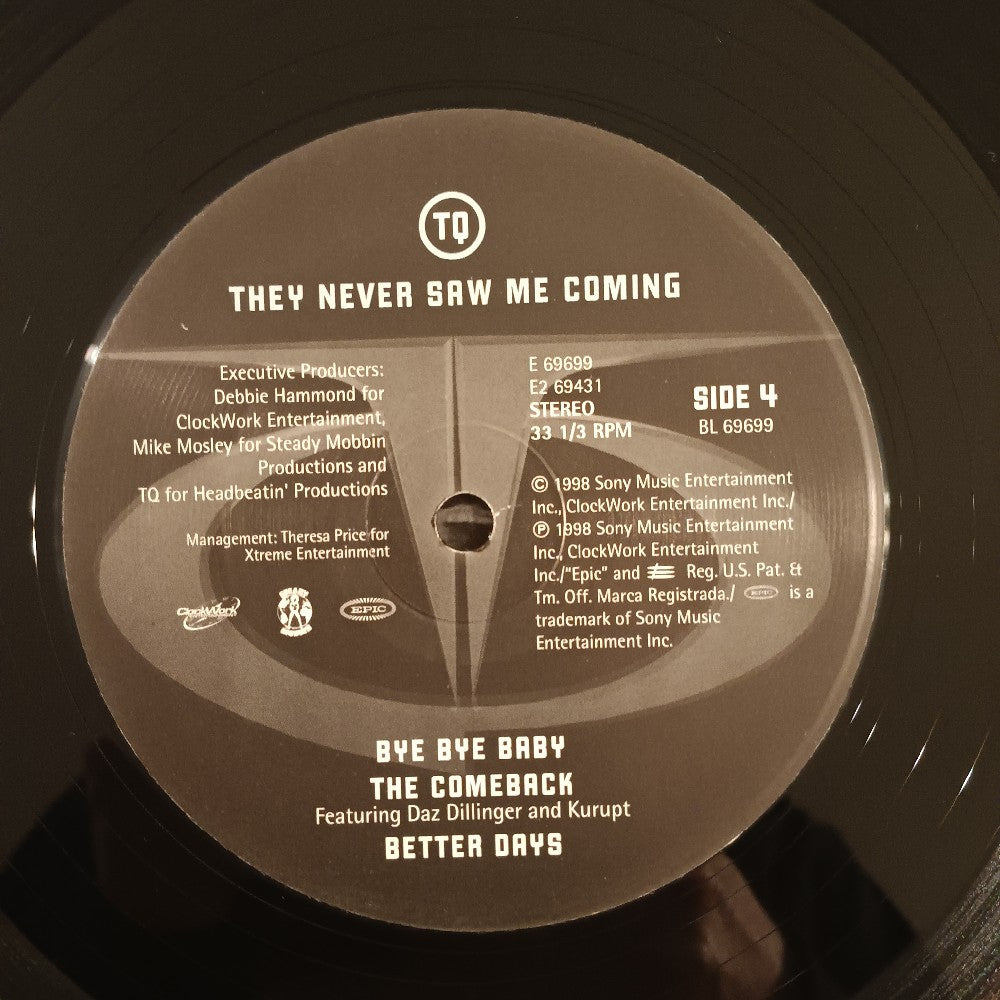 TQ - They Never Saw Me Coming 2LP - 1998 - E2 69431 - Used - VG++ - Vinyl