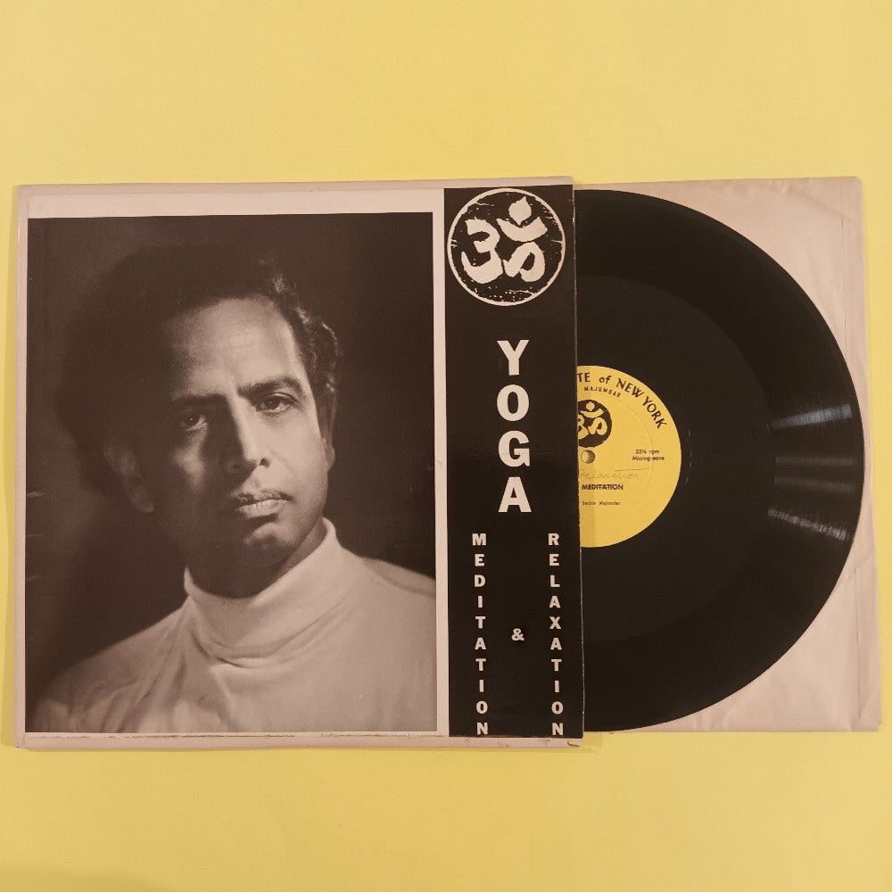 Sachin Majumdar - Yoga Meditation & Relaxation - 1959 - URL 333 - Used - VG+ - Vinyl