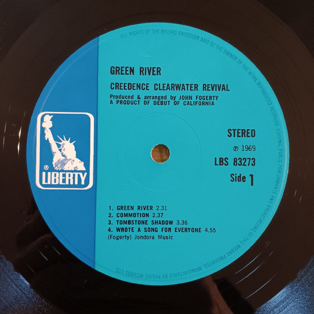 Creedence Clearwater Revival  - Green River UK - 1969 - LBS 83273 - Used - VG+ - Vinyl