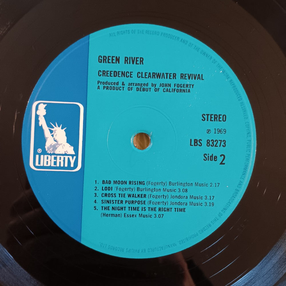 Creedence Clearwater Revival  - Green River UK - 1969 - LBS 83273 - Used - VG+ - Vinyl