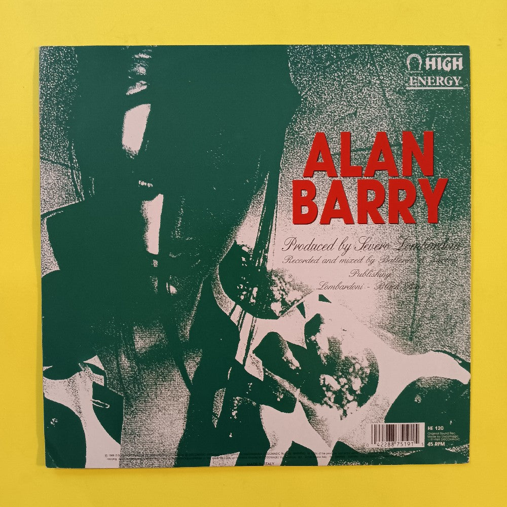 Alan Barry - You Got Me 12" ITALY - 1989 - HE 120 - Used - VG++ - Vinyl