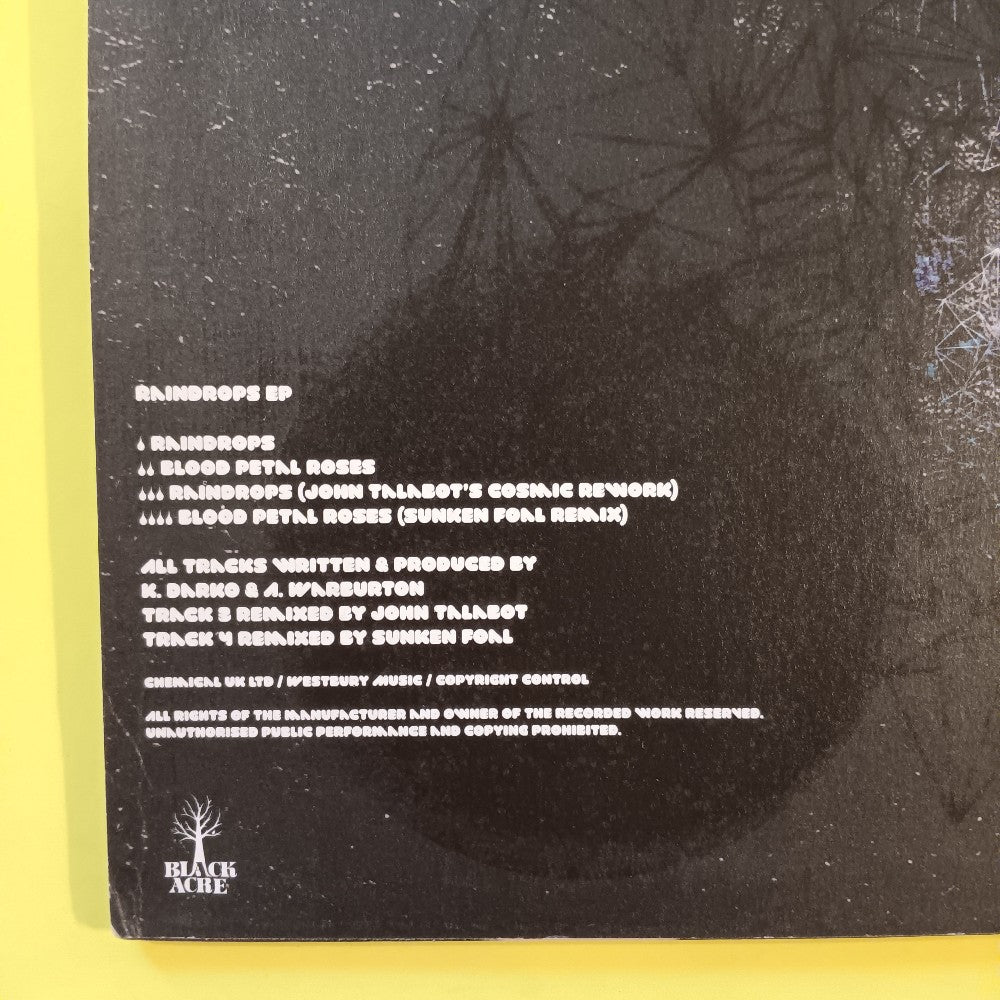 Blue Daisy & Anneka - Raindrops EP UK - 2010 - ACRE020 - Used - VG++ - Vinyl