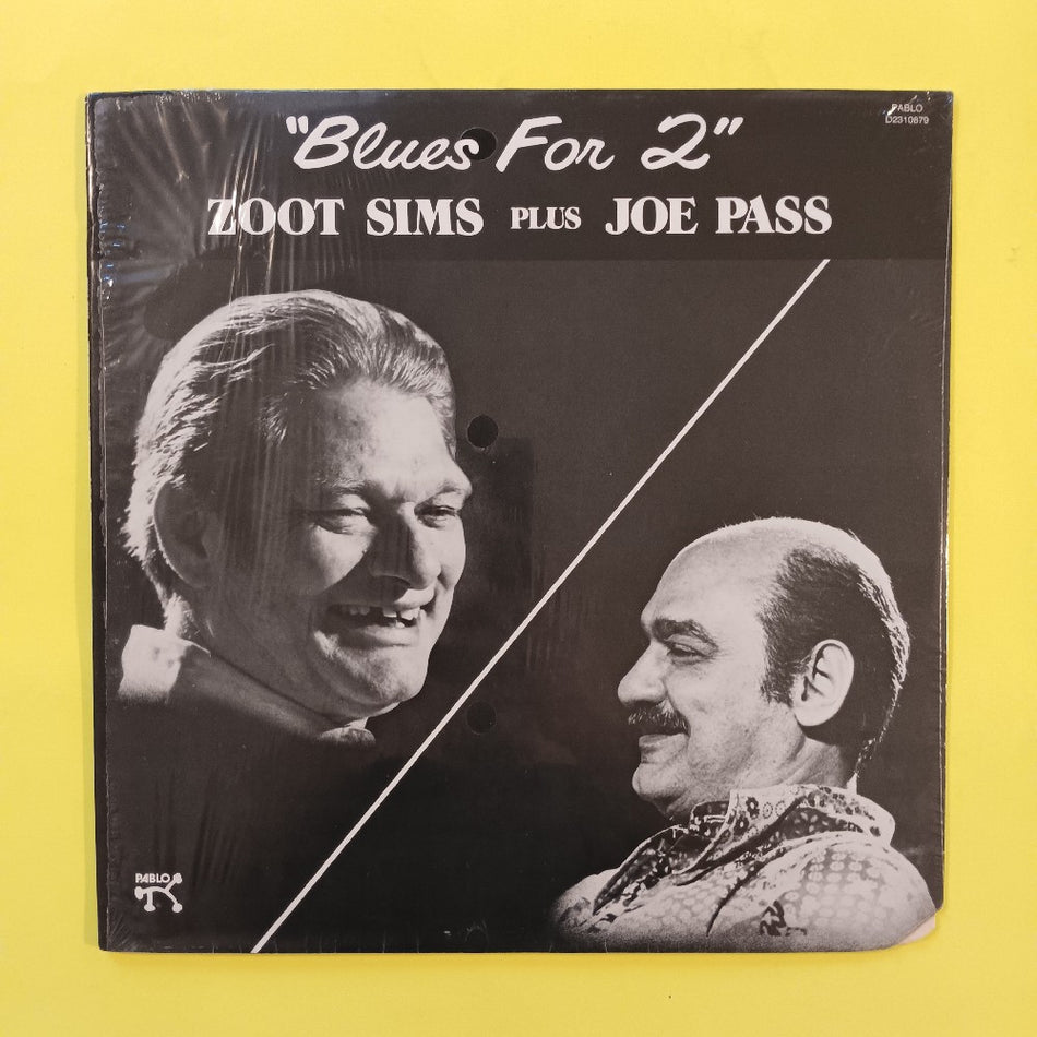 Zoot Sims Plus Joe Pass - Blues For 2 - 1983 - D2310879 - New - Sealed - Vinyl