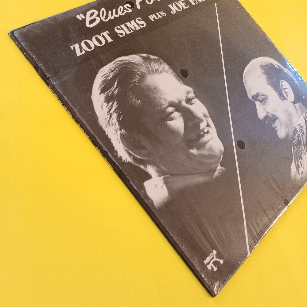 Zoot Sims Plus Joe Pass - Blues For 2 - 1983 - D2310879 - New - Sealed - Vinyl