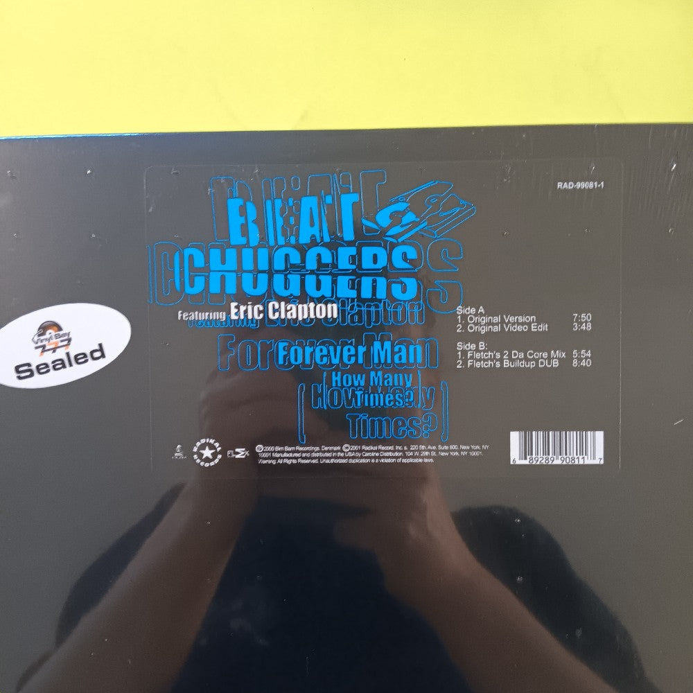 Beatchuggers Ft. Eric Clapton - Forever Man 12" - 2001 - RAD99081-1 - New - Sealed - Vinyl