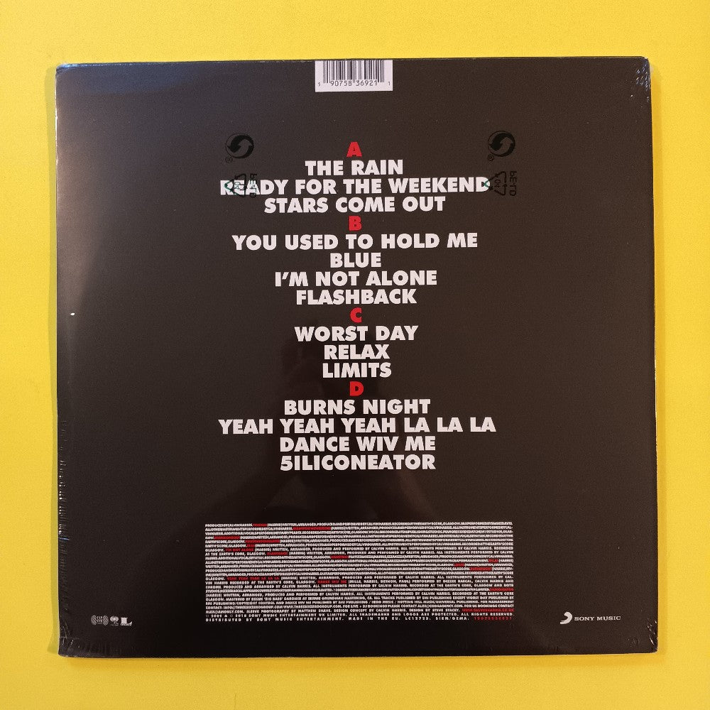 Calvin Harris - Ready For The Weekend EU - 2018 - 19075836921 - New - Sealed - Vinyl