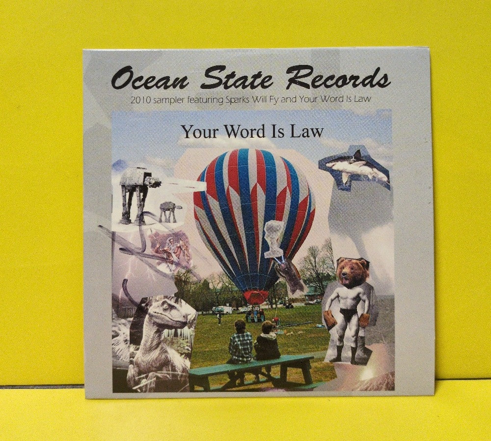 Sparks Will Fly / Your Word Is Law - Ocean State Records 2010 Sampler - 2010 - Used - VG++ - CDs - Autographed