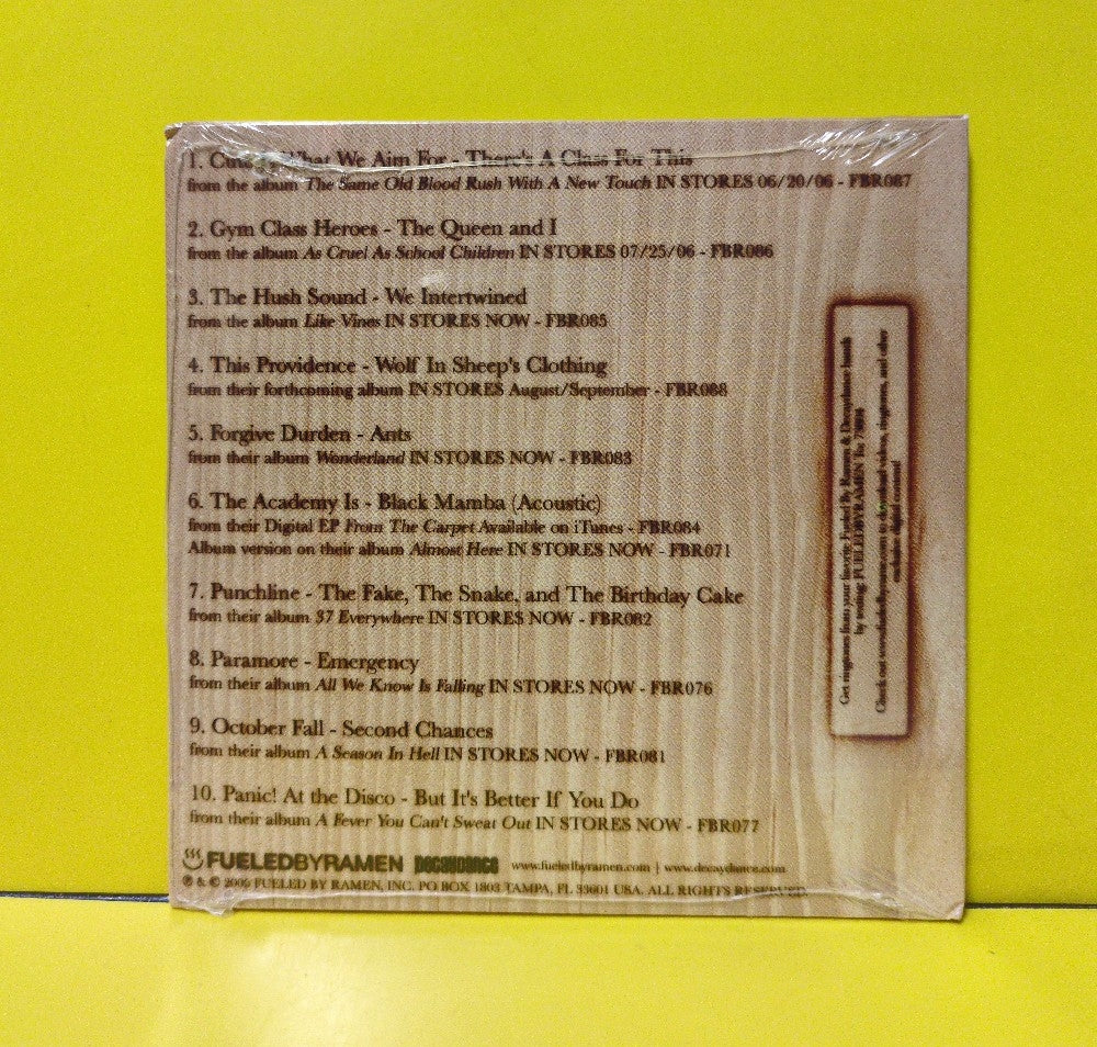 Various - Fueled By Ramen & Decaydance Summer Of 2006 Audio Sampler - 2006 - 03502 - New - Sealed - CDs