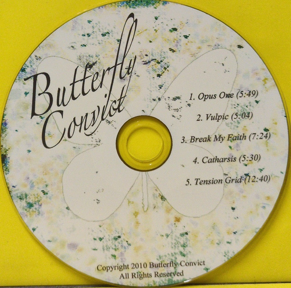 Butterfly Convict - Butterfly Convict EP/Demo - 2010 - Used - VG++ - CDs