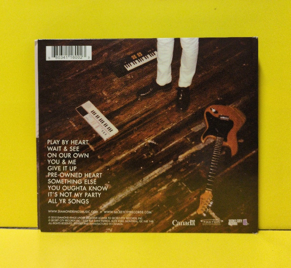 Diamond Rings - Special Affections - 2010 - SCR016CD - Used - VG++ - CDs - Canadian Import