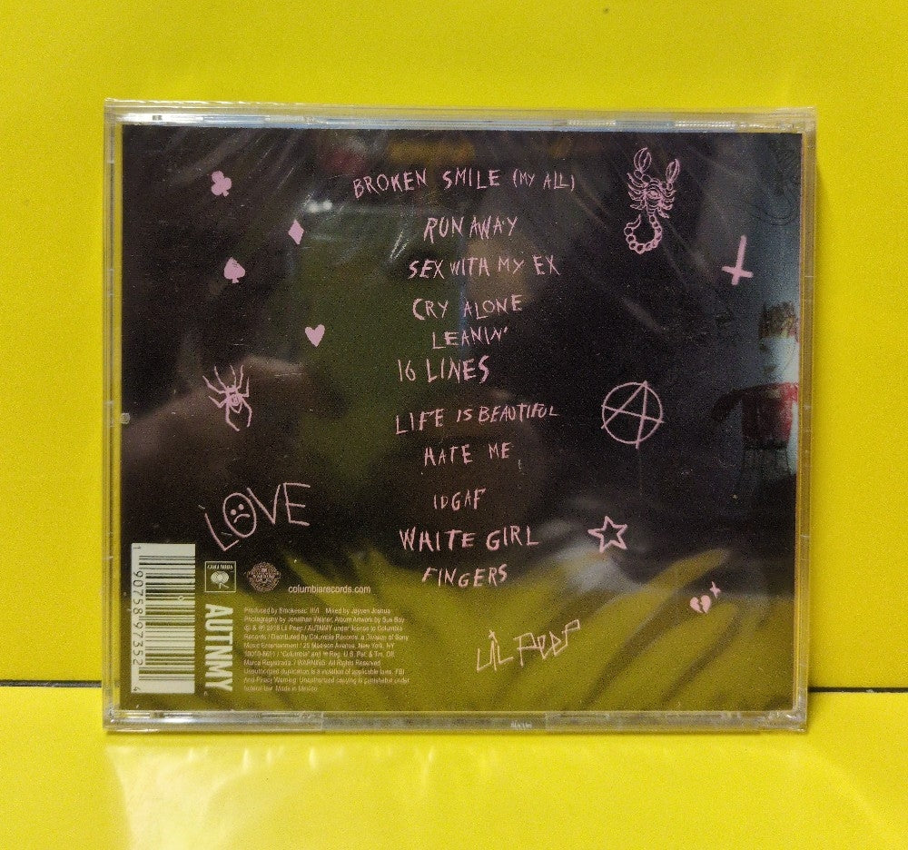Lil Peep - Come Over When You're Sober, Pt. 2 - 2018 - 19075897352 - New - Sealed - CDs