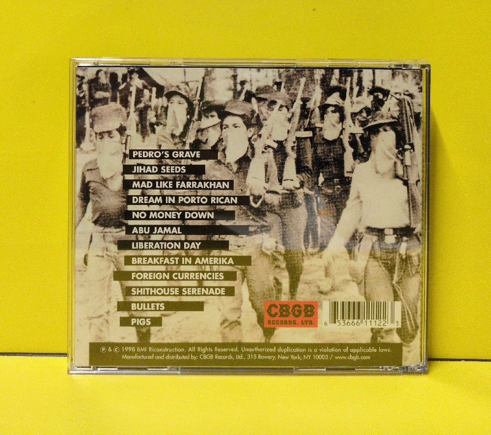 Ricanstruction - Liberation Day - 1998 - CBGB-02 - Used - VG++ - CDs