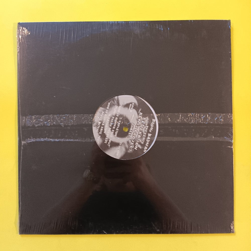 Bronx Badman Presets Federation - Remix Project Phase 1 12" - BB001 - New - Sealed - Vinyl