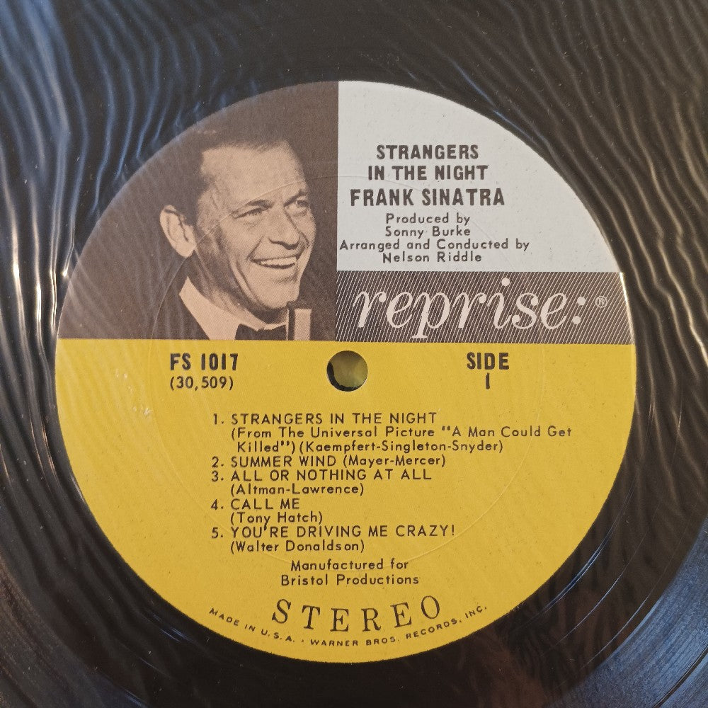 Frank Sinatra - Strangers In The Night - 1966 - FS 1017 - New - Sealed - Vinyl