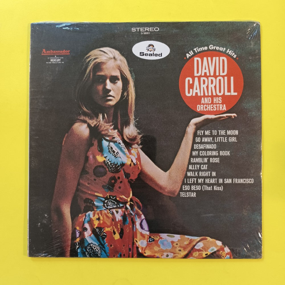 David Carroll - All Time Great Hits - S/98051 - New - Sealed - Vinyl
