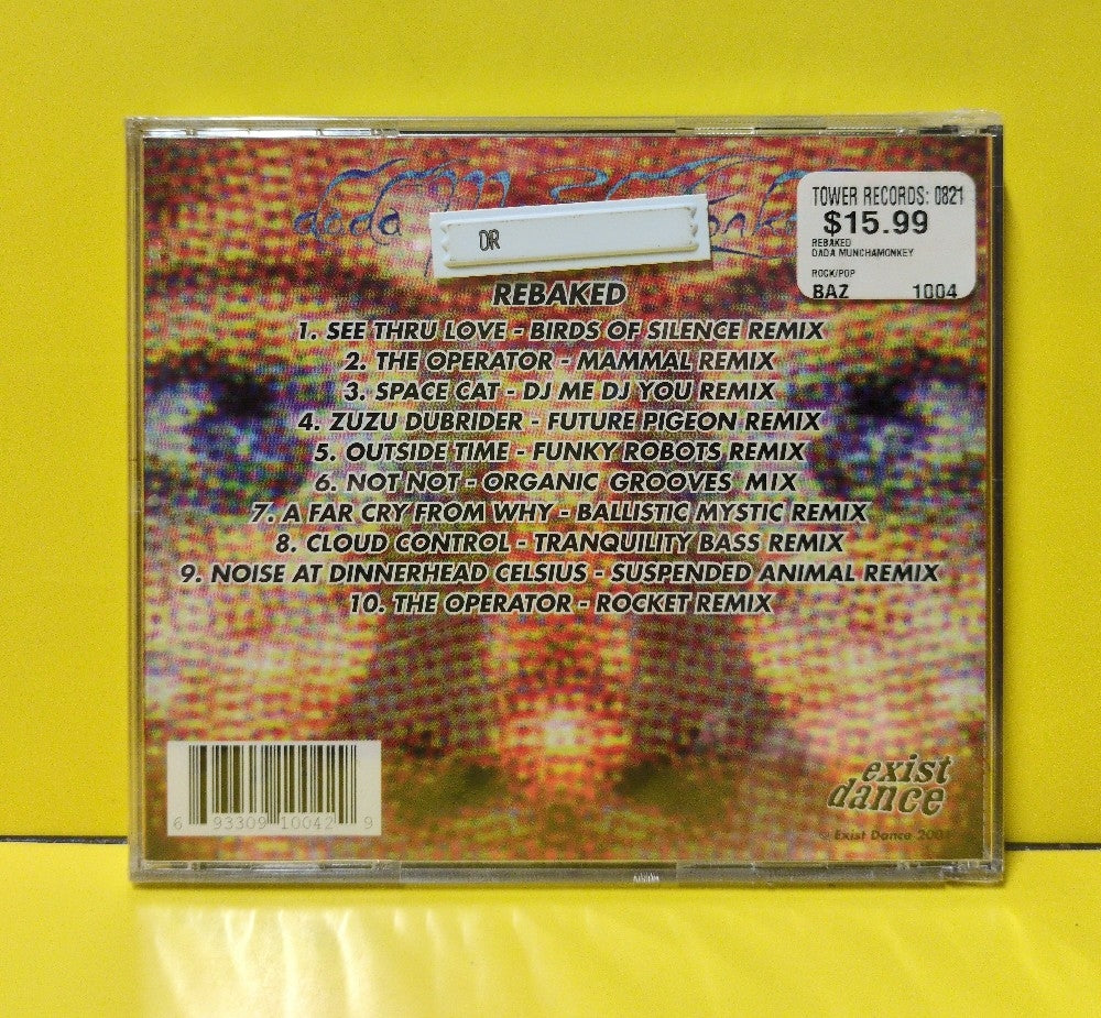 Dada Munchamonkey - Rebaked - 2001 - ED CD-004 - New - Sealed - CDs