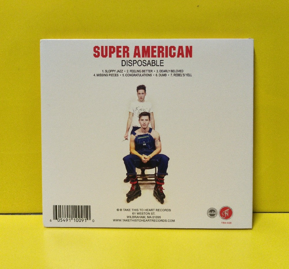 Super American - Disposable - 2017 - T3H-028 - Used - VG++ - CDs