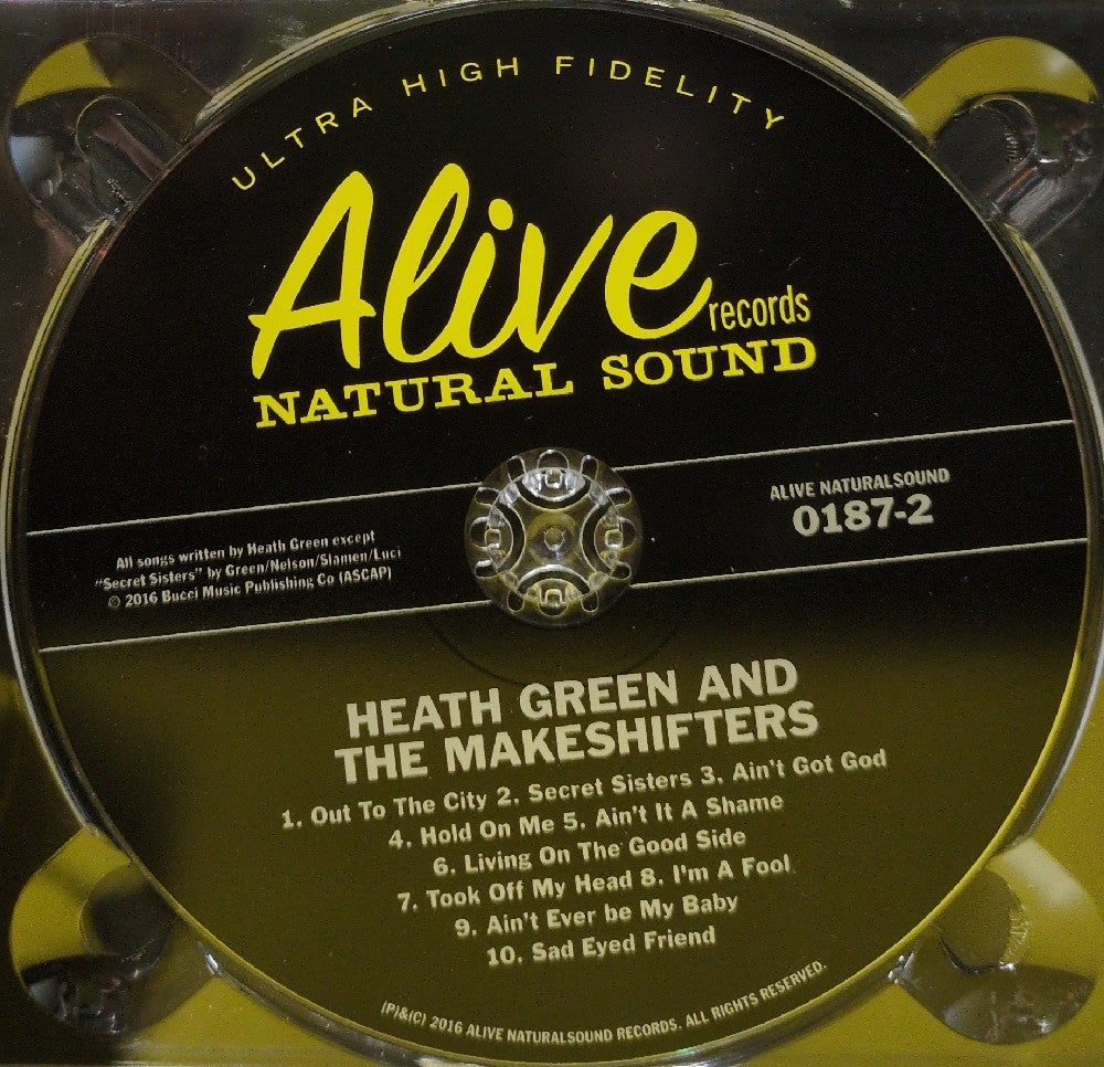 Heath Green And The Makeshifters - Heath Green And The Makeshifters - 2016 - 0187-2 - Used - VG++ - CDs