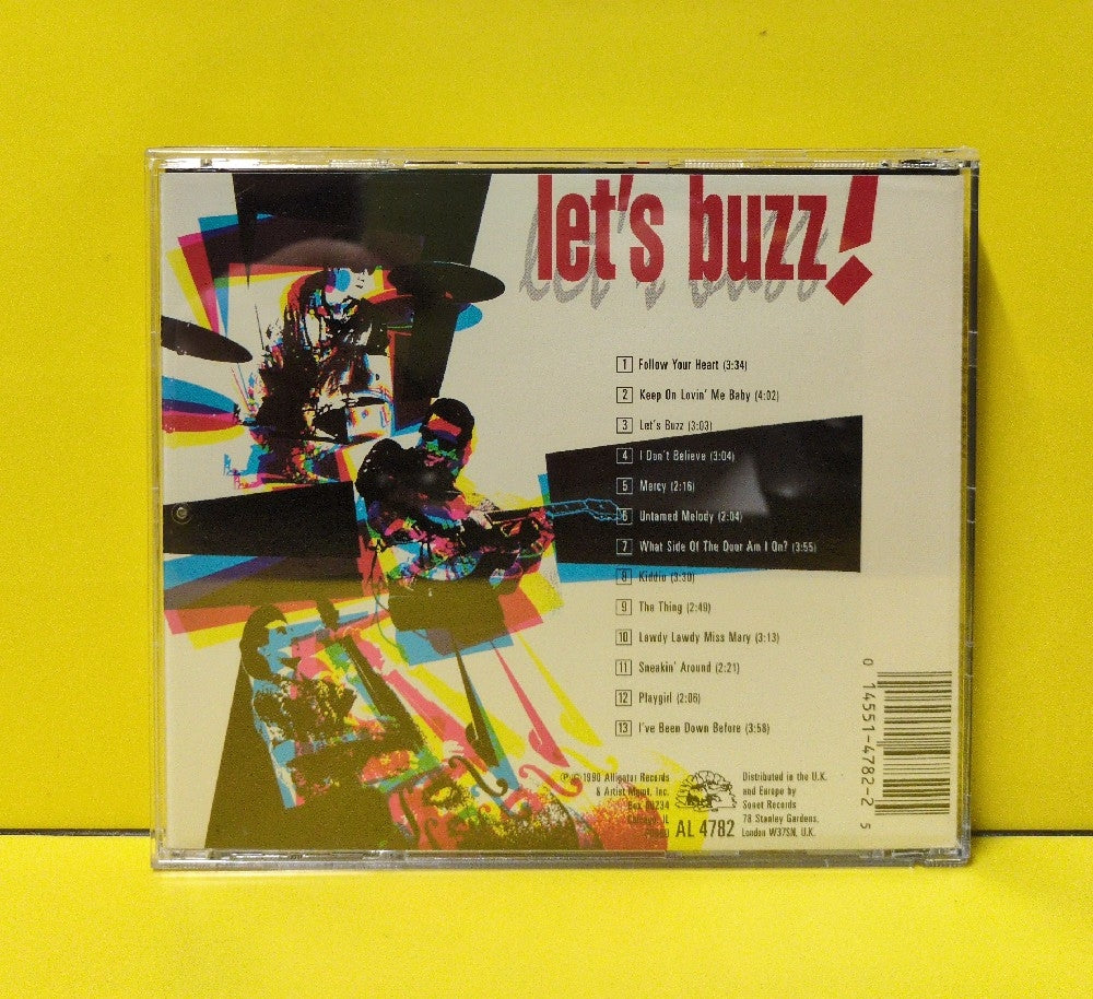 The Paladins - Let's Buzz! - 1990 - ALCD 4782 - Used - VG++ - CDs