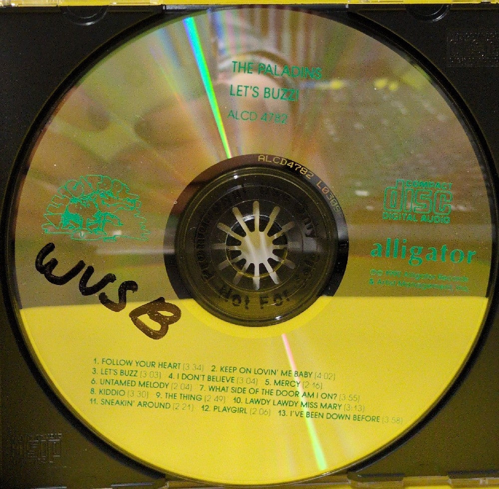 The Paladins - Let's Buzz! - 1990 - ALCD 4782 - Used - VG++ - CDs