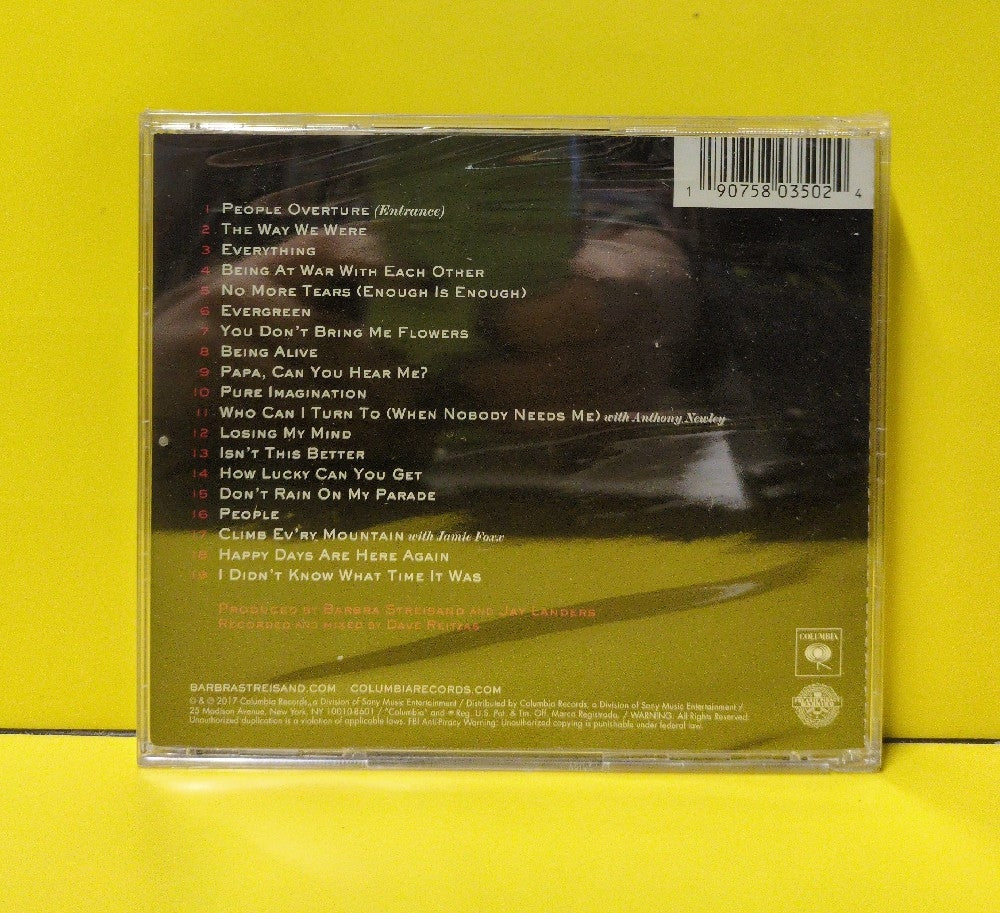 Barbra Streisand - The Music... The Mem'ries... The Magic! (Live In Concert) - 2017 - 19075803502 - New - Sealed - CDs