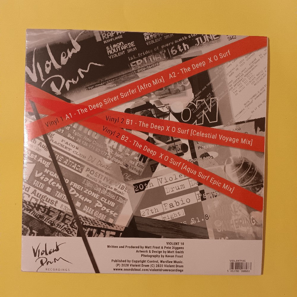 The Deep - Silver Surfer / X O Surf RSD SILVER - 2021 - VIOLENT10 - New - Sealed - Vinyl