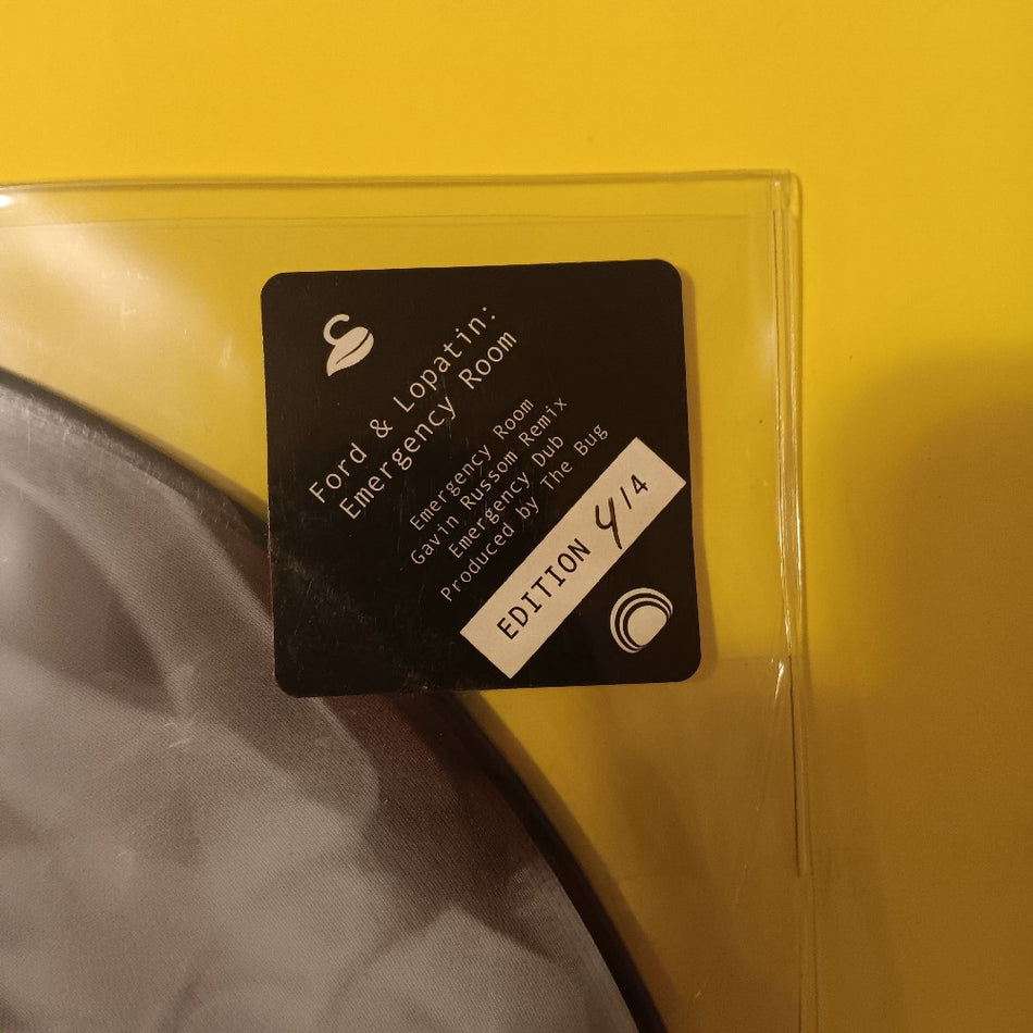 Ford & Lopatin - Emergency Room Edition 4/4 PROMO Pic Disc - 2011 - SFT 002 - New - Sealed - Vinyl
