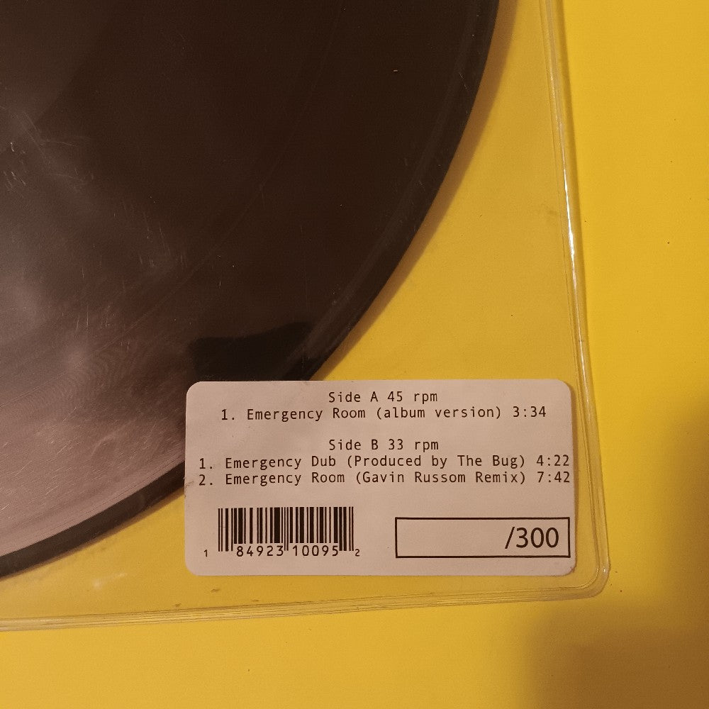Ford & Lopatin - Emergency Room Edition 3/4 PROMO Pic Disc - 2011 - SFT 002 - New - Sealed - Vinyl