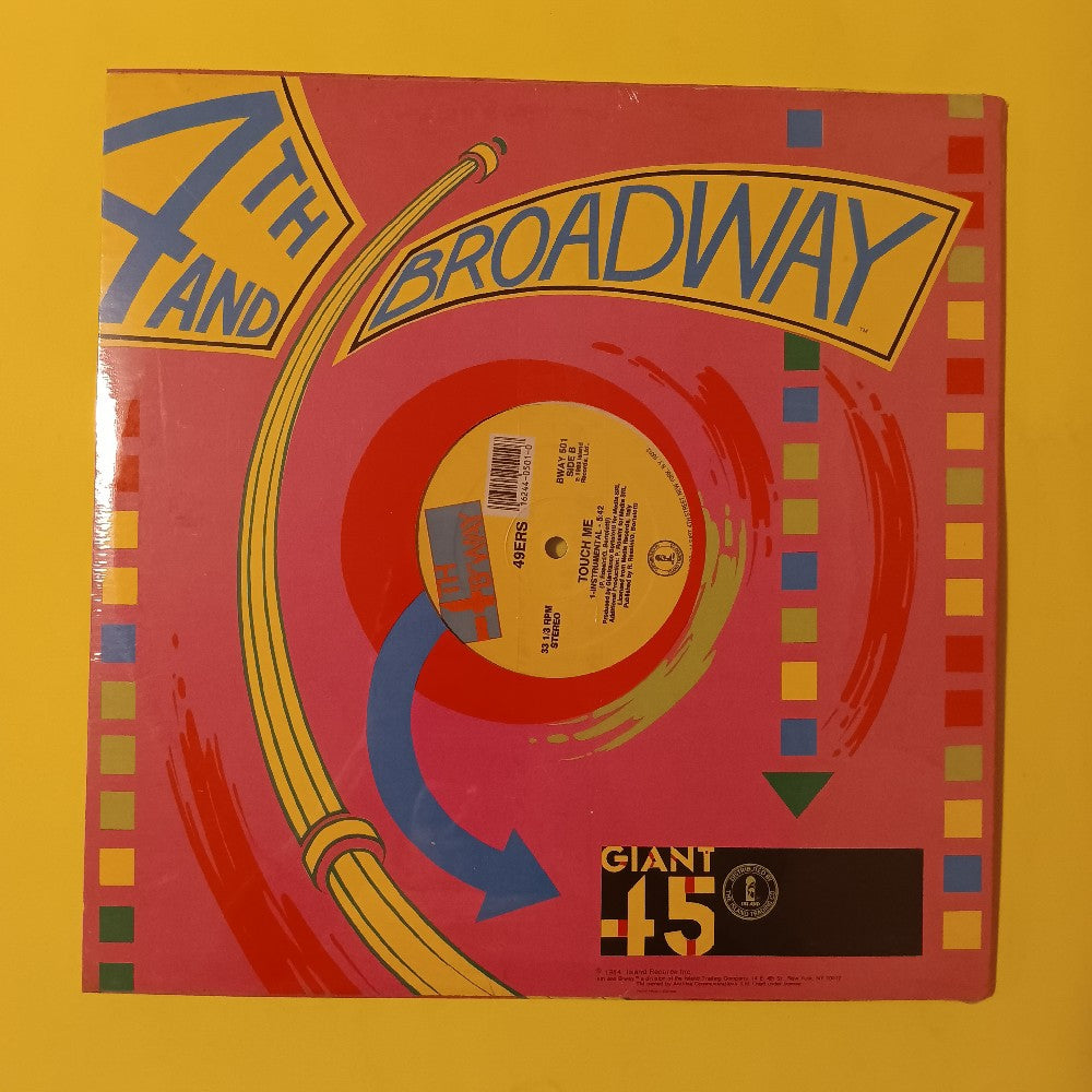 49ers - Touch Me (Sexual Version) 12" - 1989 - BWAY 501 - New - Sealed - Vinyl