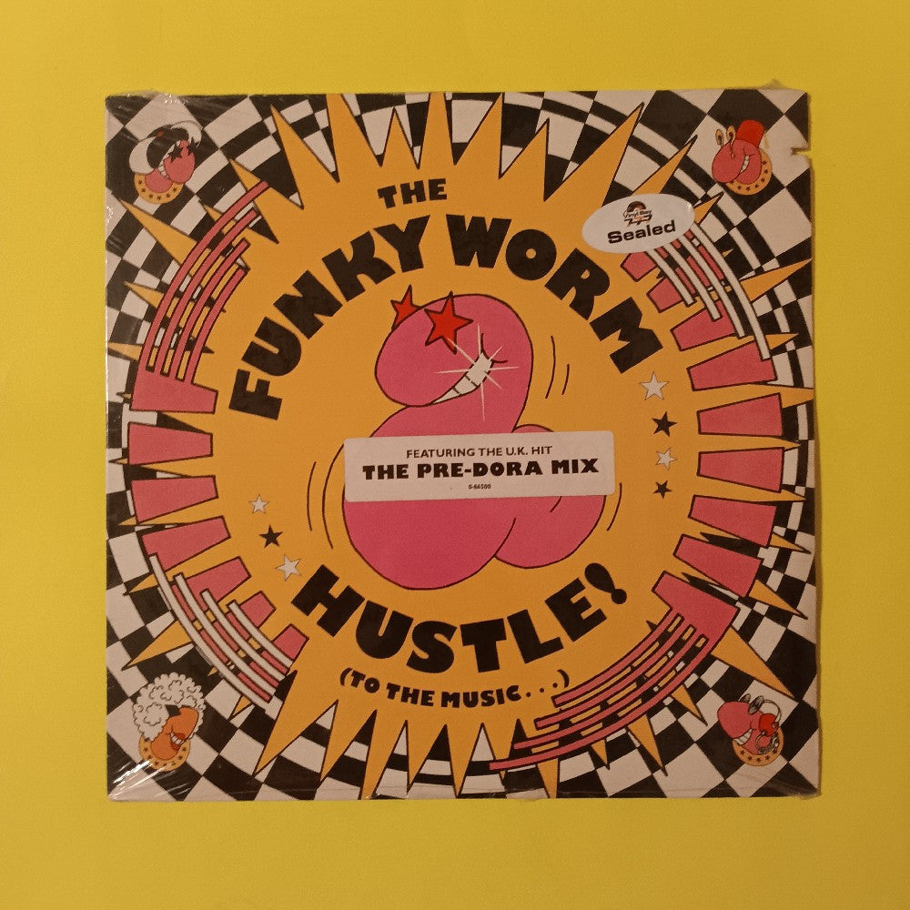 The Funky Worm - Hustle! (To The Music...) 12" - 1988 - 0-86500 - New - Sealed - Vinyl