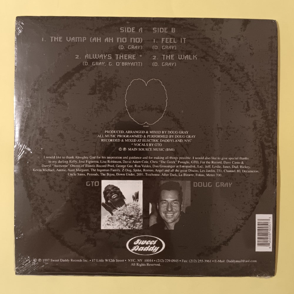 Doug Gray - Gray Matter EP - 1997 - SD 1005 - New - Sealed - Vinyl