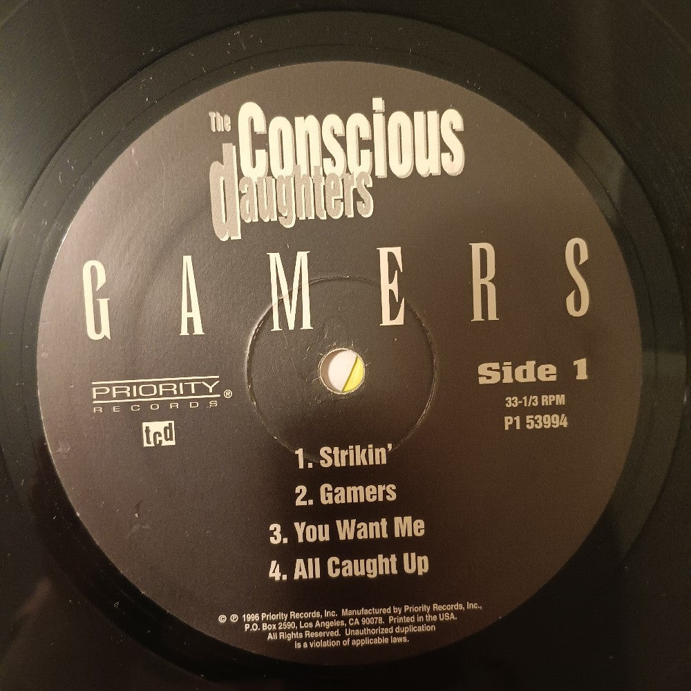 The Conscious Daughters - Gamers 2LP Shrink - 1996 - P1 53994 - Used - VG++ - Vinyl