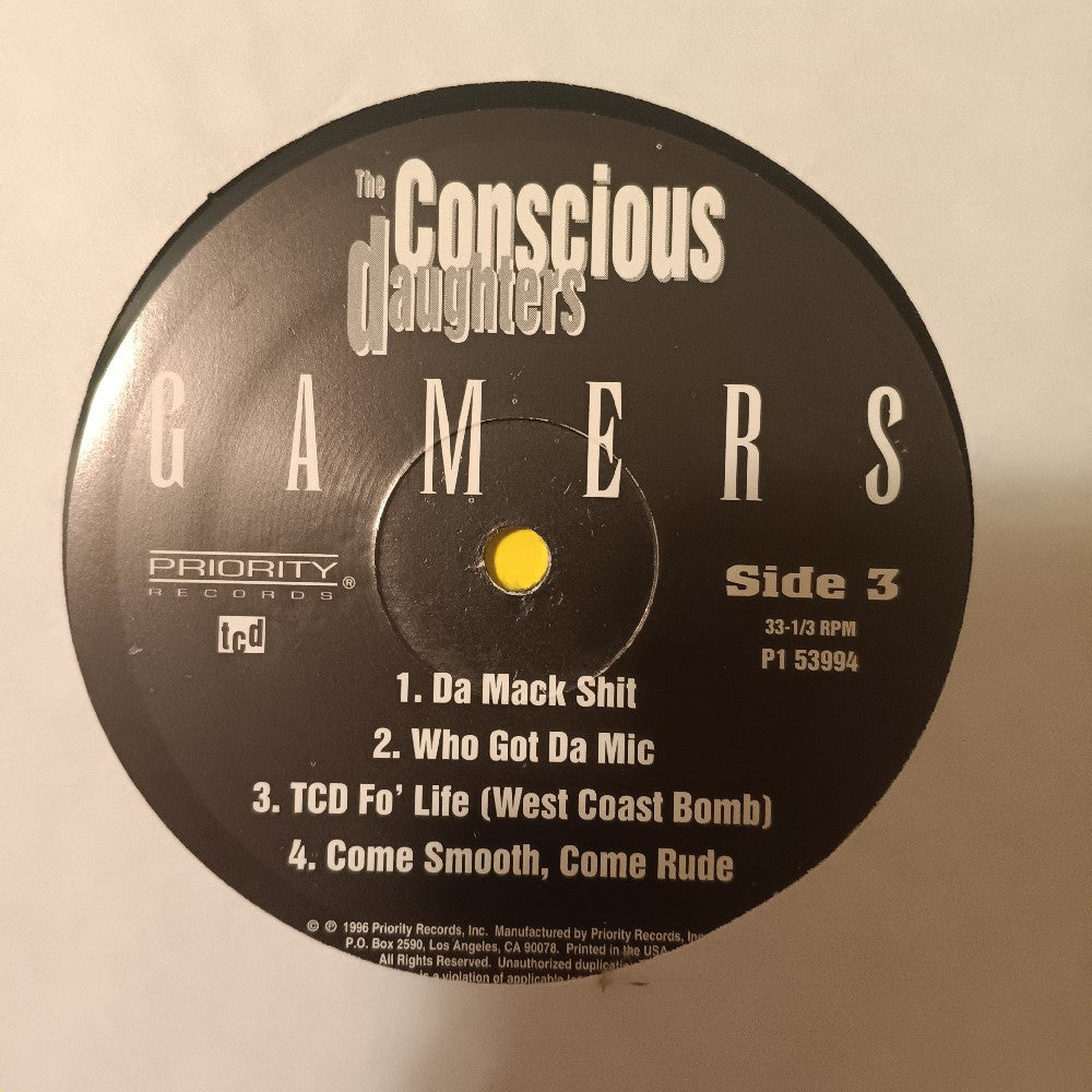 The Conscious Daughters - Gamers 2LP Shrink - 1996 - P1 53994 - Used - VG++ - Vinyl