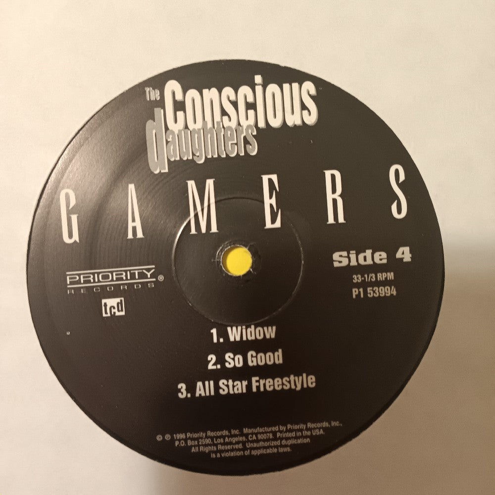 The Conscious Daughters - Gamers 2LP Shrink - 1996 - P1 53994 - Used - VG++ - Vinyl