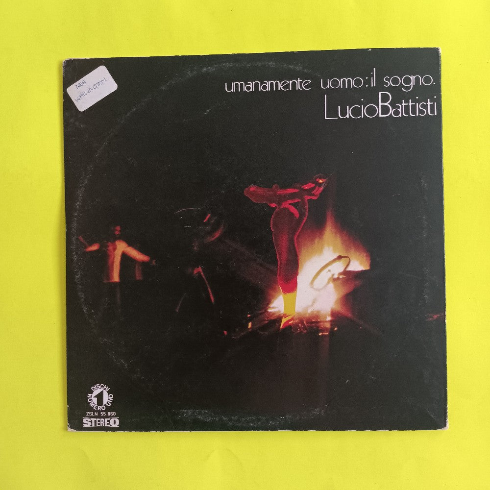 Lucio Battisti - Umanamente Uomo: Il Sogno ITALY - 1972 - ZSLN 55.060 - Used - VG++ - Vinyl