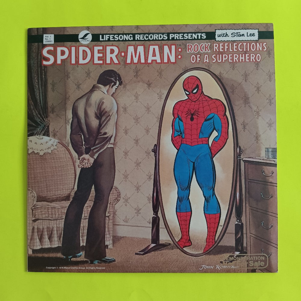 Spider-Man - Rock Reflections Of A Superhero PROMO - 1976 - LS 6001 - Used - VG++ - Vinyl