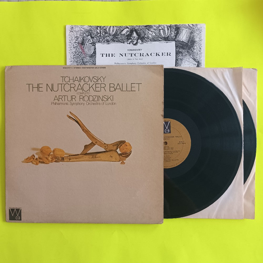 Artur Rodzinski - Tchaikovsky The Nutcracker Ballet PROMO - 1971 - WGS-8147-2 - Used - VG++ - Vinyl