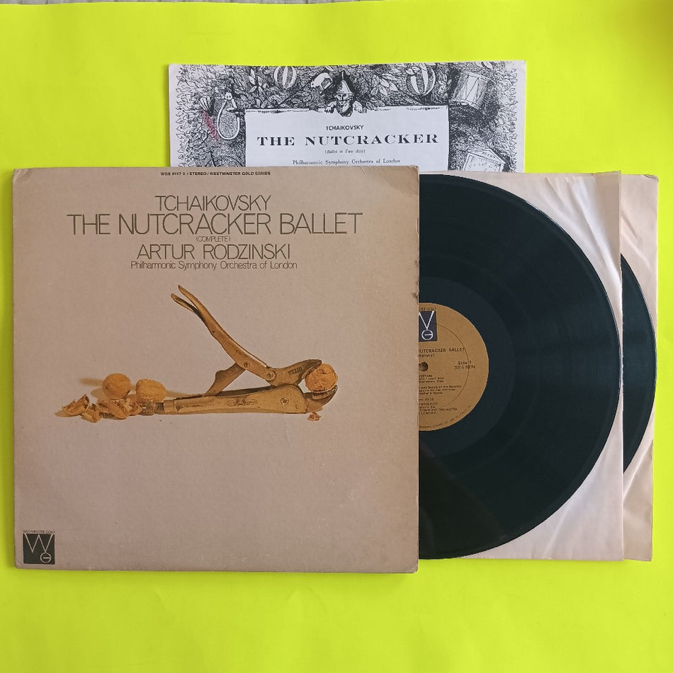 Artur Rodzinski - Tchaikovsky The Nutcracker Ballet PROMO - 1971 - WGS-8147-2 - Used - VG++ - Vinyl