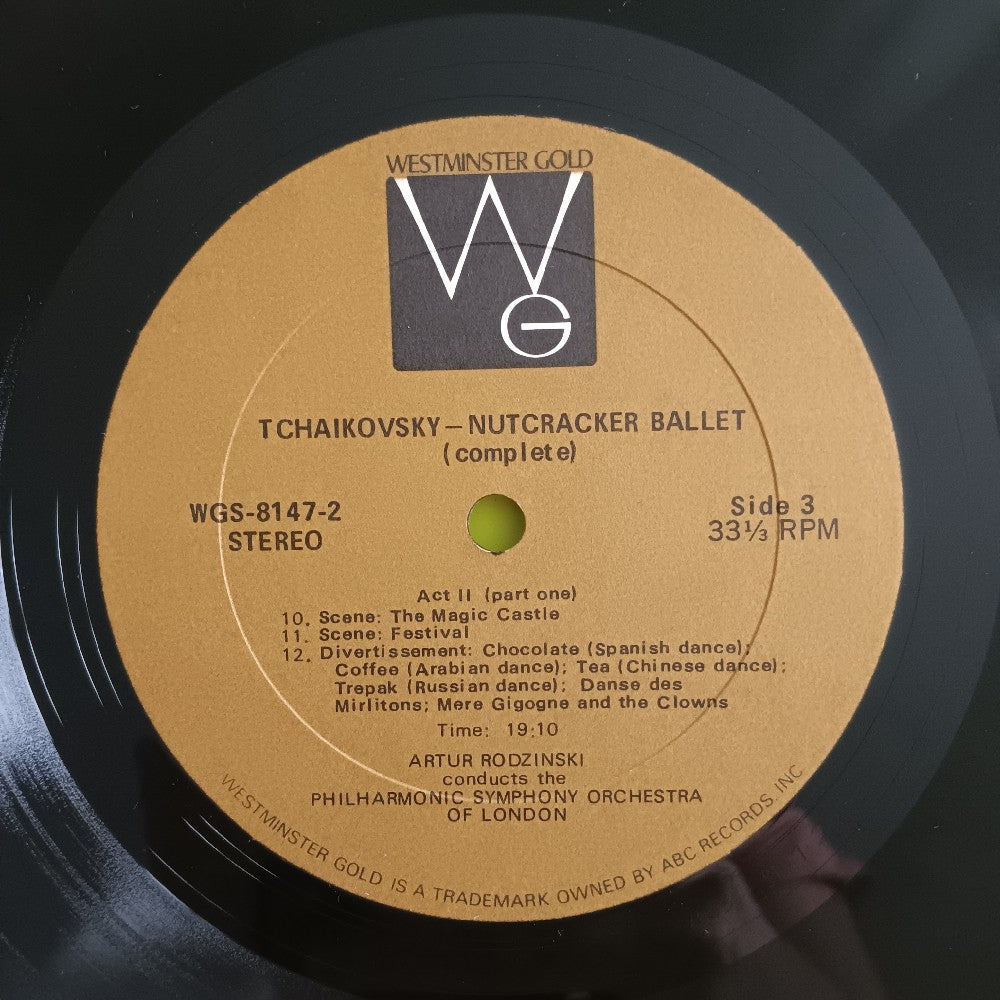 Artur Rodzinski - Tchaikovsky The Nutcracker Ballet PROMO - 1971 - WGS-8147-2 - Used - VG++ - Vinyl
