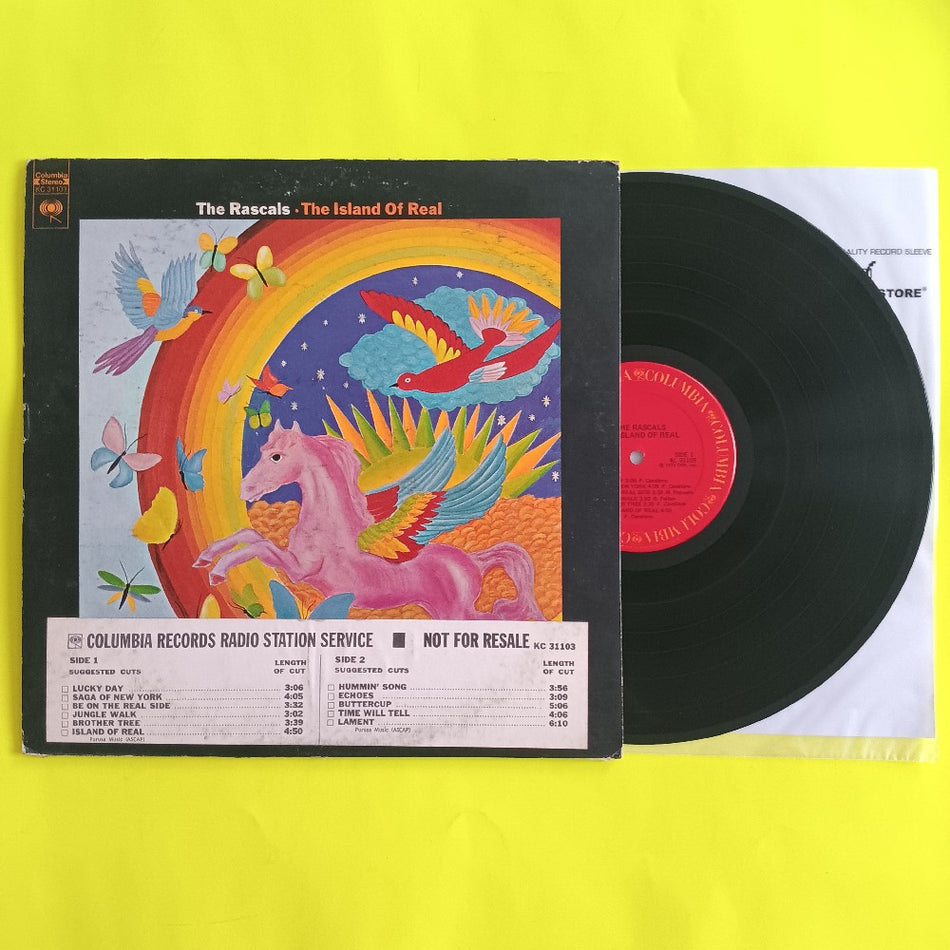The Rascals - The Island Of Reel PROMO - 1972 - KC 31103 - Used - VG++ - Vinyl