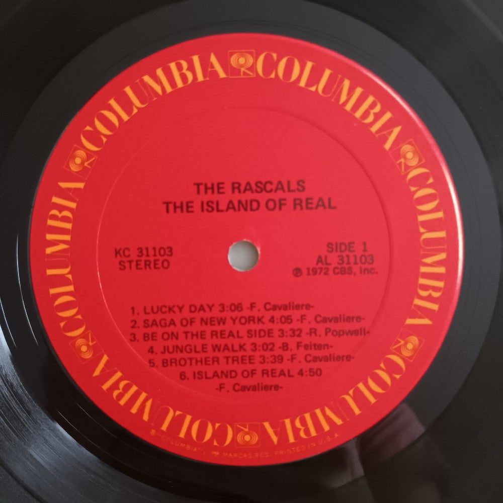 The Rascals - The Island Of Reel PROMO - 1972 - KC 31103 - Used - VG++ - Vinyl