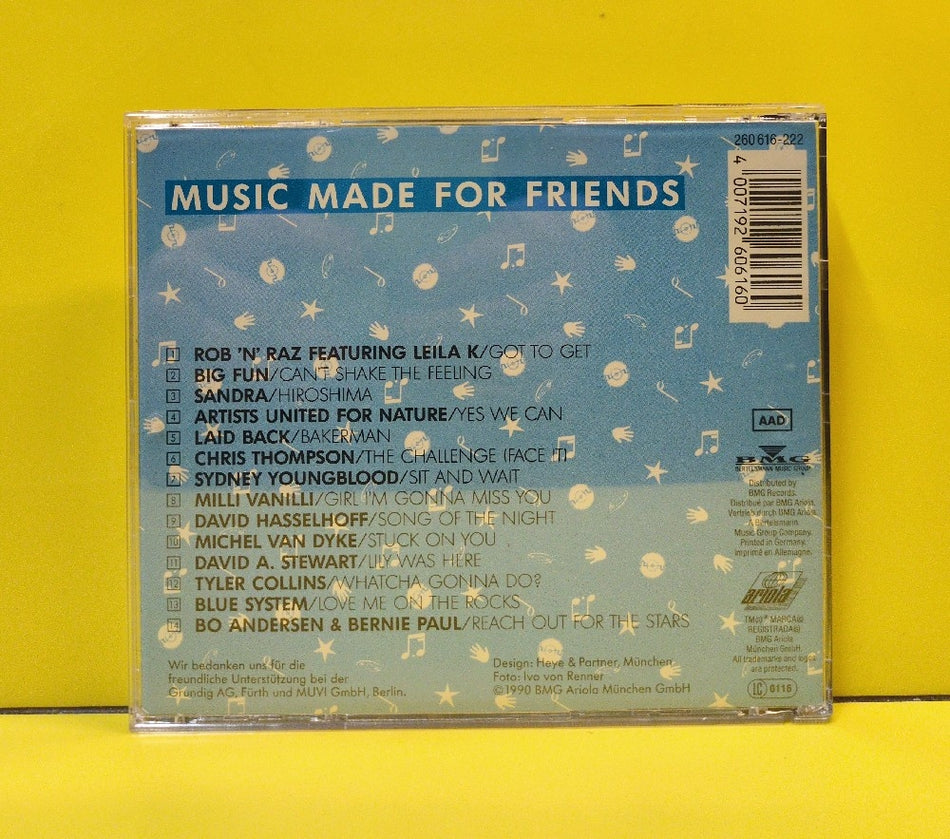 Various - Music Made For Friends - 1990 - 260 616 - Used - VG++ - CDs - Germany Import