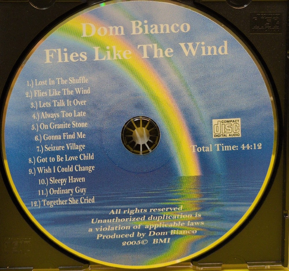 Dom Bianco - Flies Like The Wind - 2005 - Used - VG++ - CDs