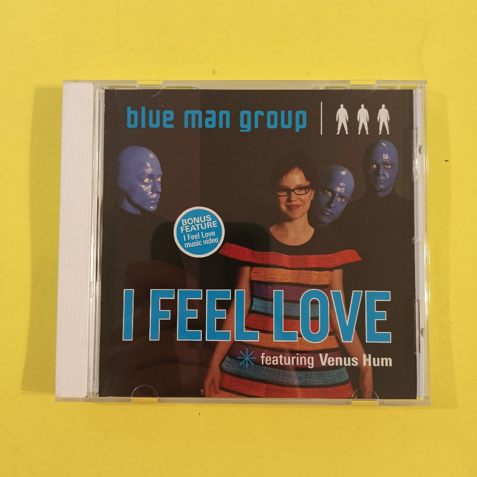 Blue Man Group Feat Venus Hum - I Feel Love ENHANCED CD - 2004 - CD 7567-88360-2 - Used - VG++ - CDs